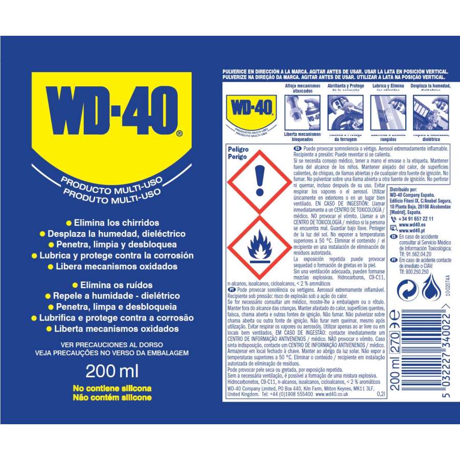 Rótulo do WD-40